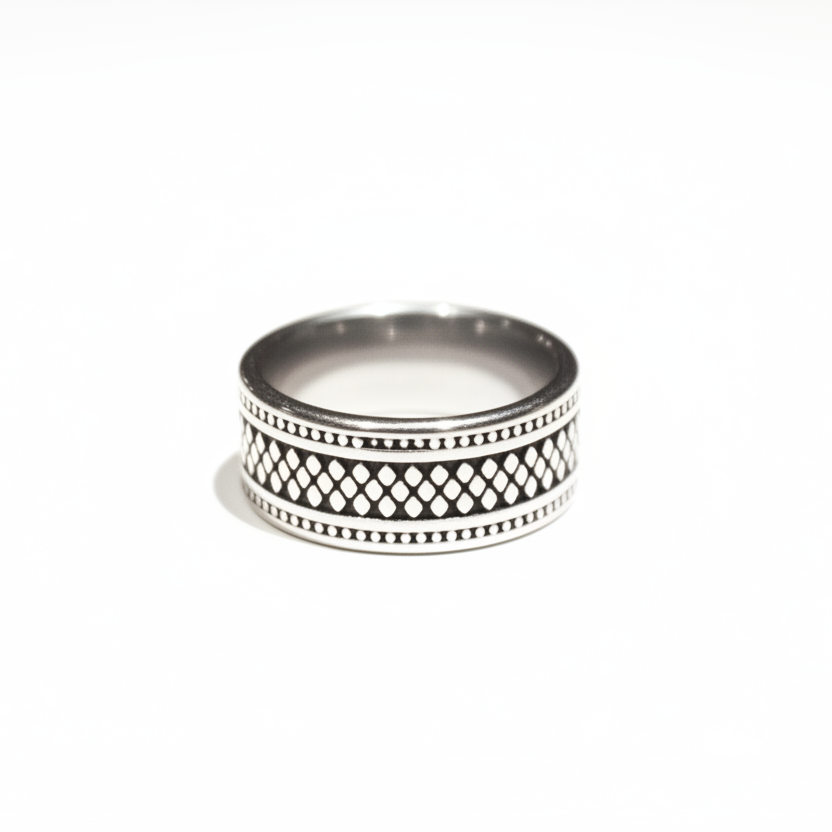 Anel de Aço – Trama Clássica Masculina